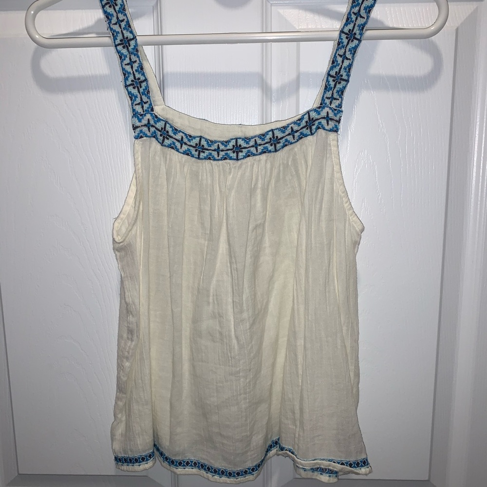 Worn once Francesca’s crochet tank